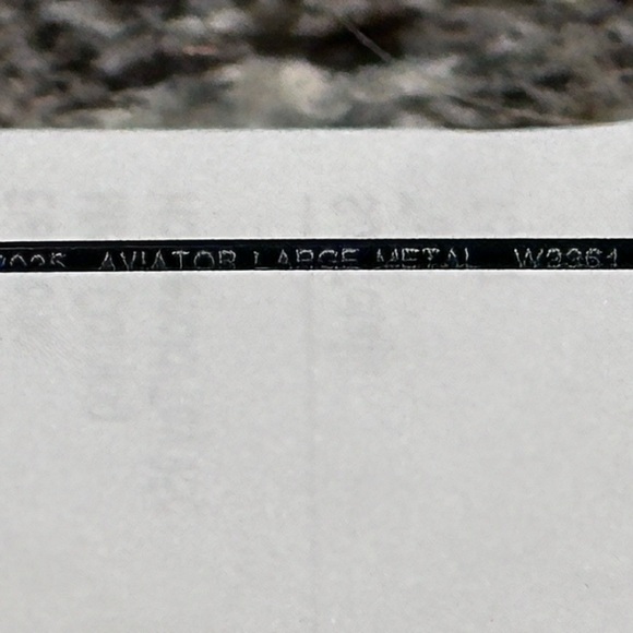 Ran-ban polarized aviator sunglasses Size Large - Picture 5 of 6